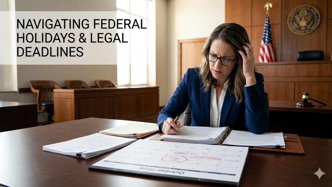 What Happens When a Federal Court Deadline Falls on a Holiday